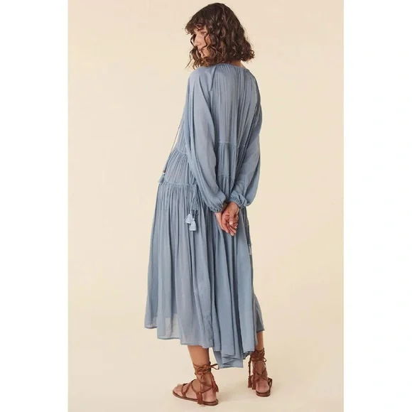 Spell belladonna gown in dusty blue size L - Picture 5 of 12